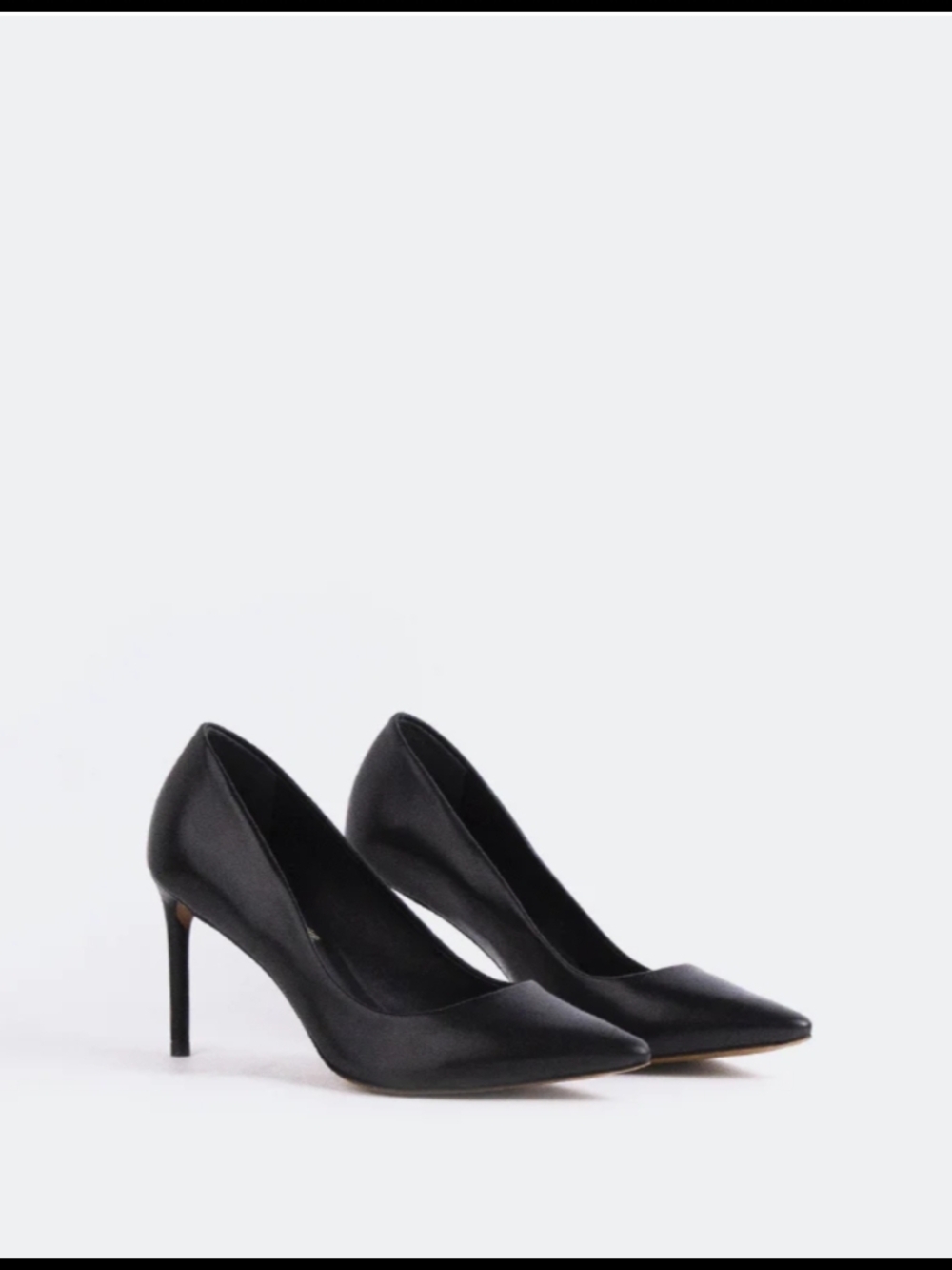 Black Genuine Leather Pumps | EU 39